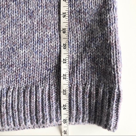 Gap Womens Lilac Crew Neck Wool Sweater XS Petite - Picture 8 of 10